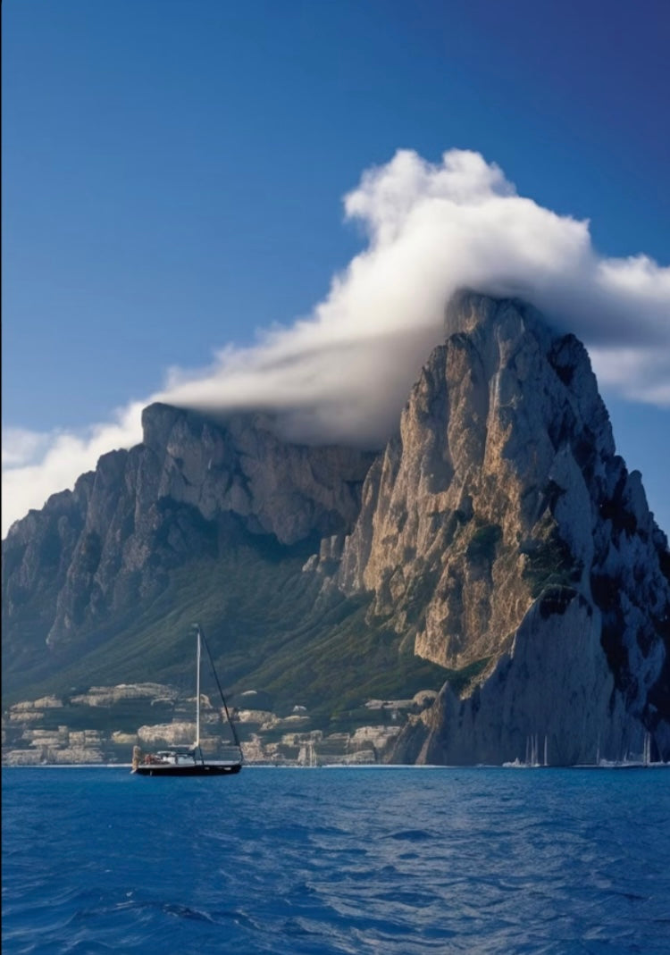 Sample Volcano Capri Blue (Type)